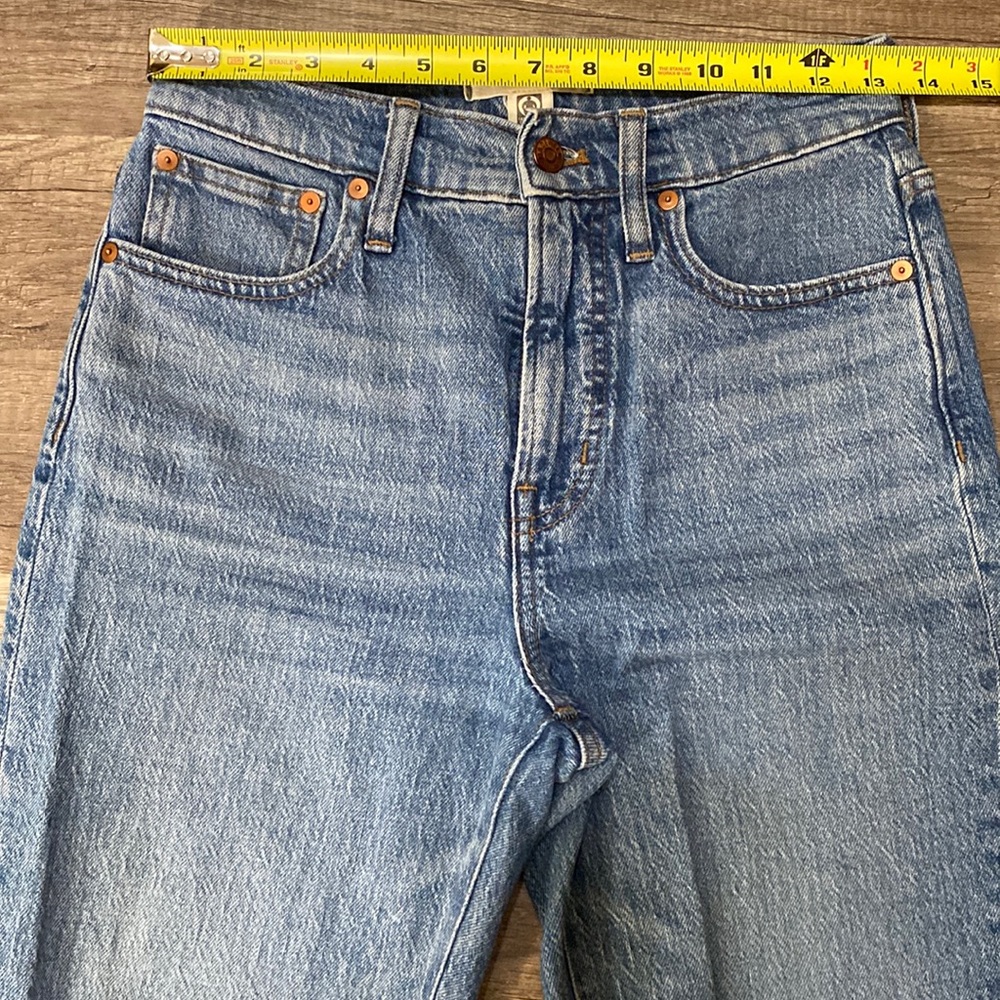 Madewell The Perfect Vintage Jean in Ainsworth Wash size 25 - Picture 4 of 16